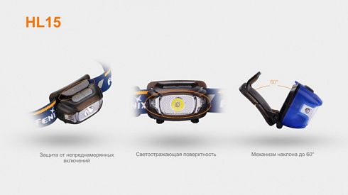 Фонарь Fenix HL15 Розовый (XP-G R5, 200 лм, AAA)