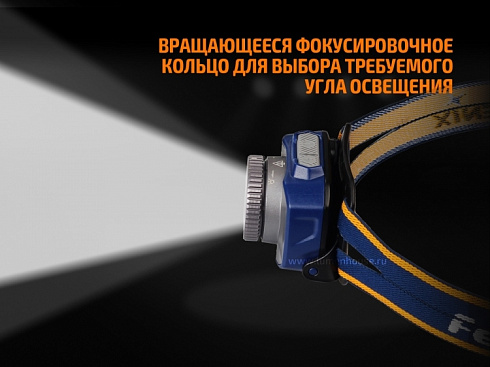Фонарь Fenix HL40R Синий (XP-L HI V2, ANSI 600 lm, 2000 mAh)