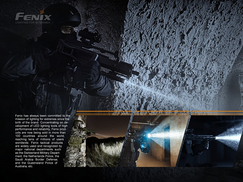 Фонарь Fenix TK30 (Белый лазер, 500 lm, 21700)