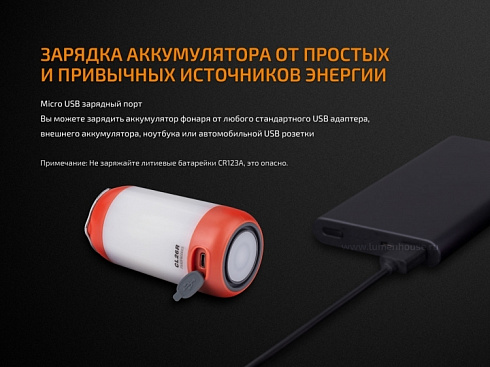 Светильник Fenix CL26R Красный