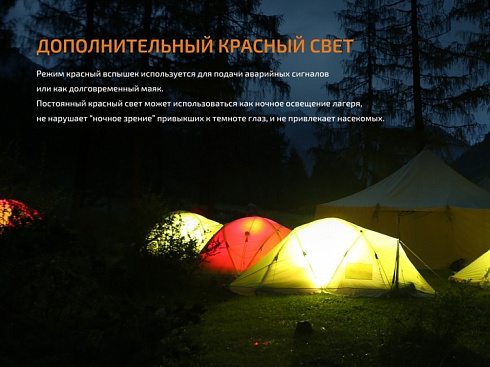 Фонарь Fenix CL20R Синий (16NWxLED, 300 лм, Li-Po)